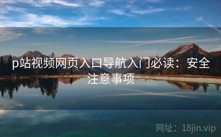 p站视频网页入口导航入门必读：安全注意事项