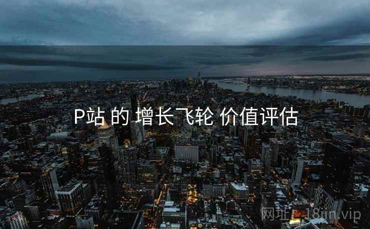 P站 的 增长飞轮 价值评估